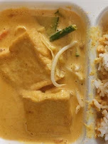 Curry Sosse Mit Gemüse Tofu Reis