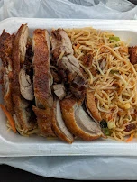 Gebratene Nudeln Mit Entenfleisch